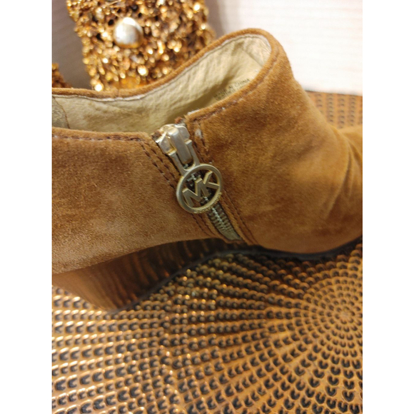 Michael Kors Suede Booties Size 7.5 - Picture 5 of 6